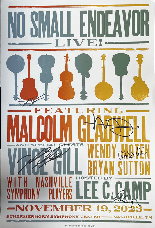 2023 Signed Hatch Show Print